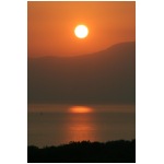 Krk: Sonnenuntergang<br>�ber Istrien